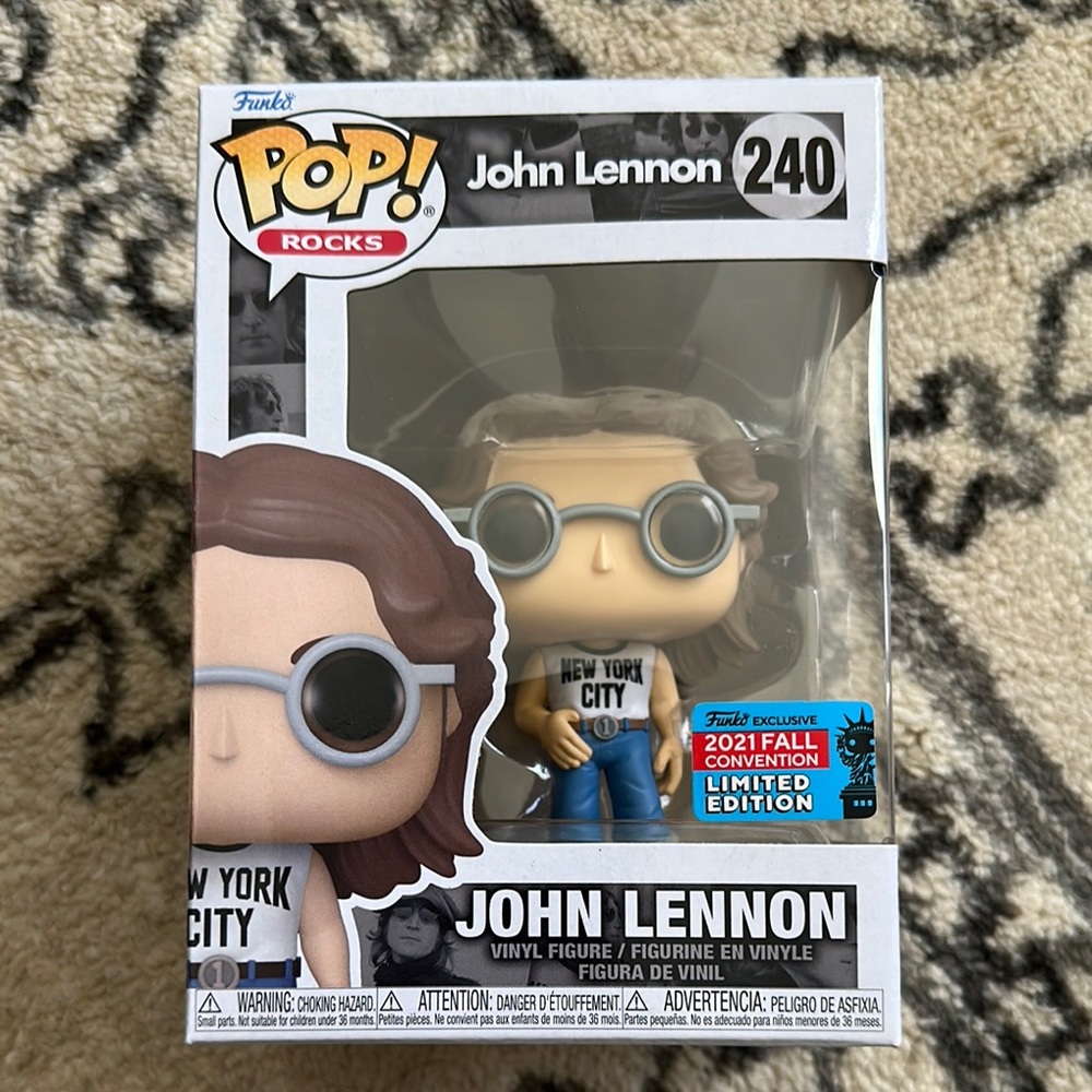 Funko Pop! Rocks John Lennon Vinyl Figure #240